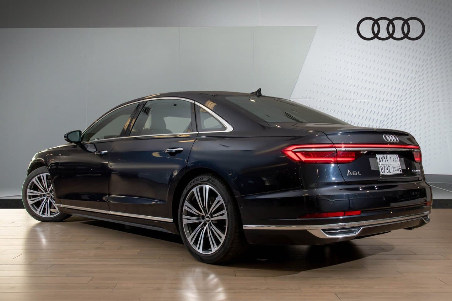 Audi A8 L 2021 | Blue | Audi Approved :plus | Saudi Arabia