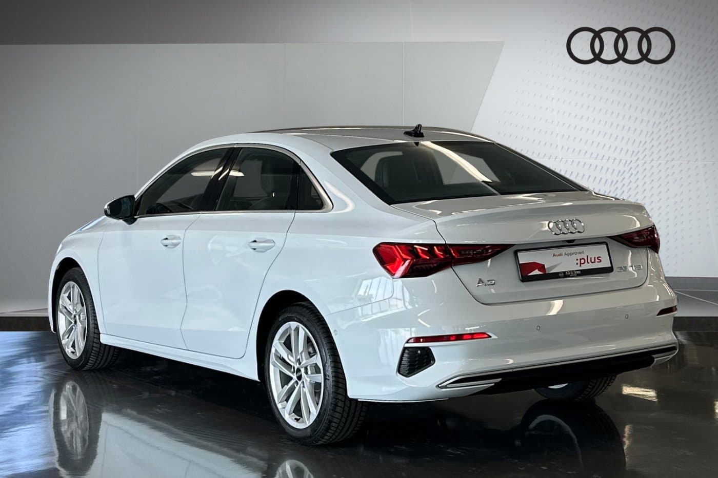 Audi A3 Sedan 2024 | White | Audi Approved :plus | Abu Dhabi